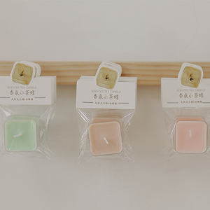 Atmósfera hecha a mano sentido pequeño color lindo <span class=keywords><strong>mini</strong></span> ins fragancia perfumada fragancia té cera vela perfumada - Product Image 3