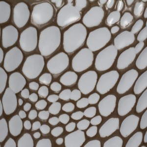 Vaso da terra moderno in ceramica affusolato, vaso decorativo per fiori, per soggiorno, scultura d'arredo da tavolo - Product Image 4