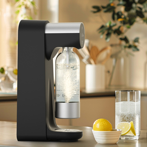 Fabricant de soda à bulles en option électrique certifié nouvel arrivage avec cylindre de CO2 0.6L 420g - Product Image 1