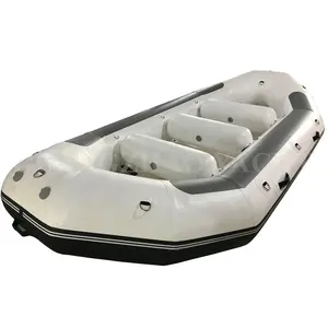 14ft 4.3M คุณภาพสูง PVC สีขาวน้ำ River Raft R430