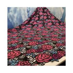 Tissu en dentelle guipure pour robe de saint-valentin, tenue élégante de bonne qualité - Product Image 1