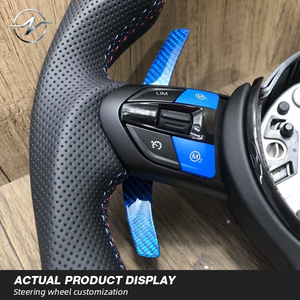 <span class=keywords><strong>Volante</strong></span> Deportivo de Cuero para Interior al por Mayor para <span class=keywords><strong>BMW</strong></span> F10 F11 F20 F21 F22 F30 F31 F32 F36 F80 F82 M3 M4 M Sport - Product Image 5