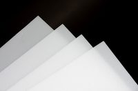 Diffuseur de lumière LED pour barre de PC, abat-jour avec service de découpe, profil en plastique, épaisseur personnalisable