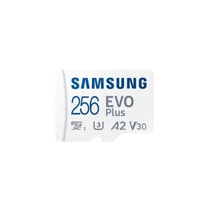 S amsung EVO Plus w/SDアダプター256GBメモリーカードMB-MC256KA/CN