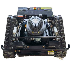 Cortadora de Césped con Control Remoto Tipo Oruga, Trituradora de Malezas para Carreteras y <span class=keywords><strong>Presas</strong></span>, Multifuncional Todoterreno - Product Image 4