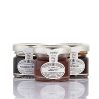 Frascos Redondos de Vidrio para Comida, Nido de Pájaro, Gelatina, Miel, 25ml, 30ml, 50ml, 60ml, para Bodas y Mermeladas en Varios Tamaños