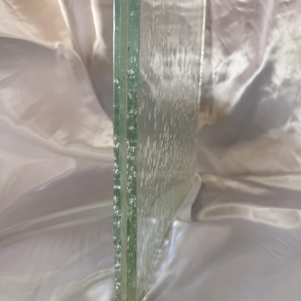 Stunning Artistic Laminated Hot Melt Bubble Glass With Natural Bubble ...