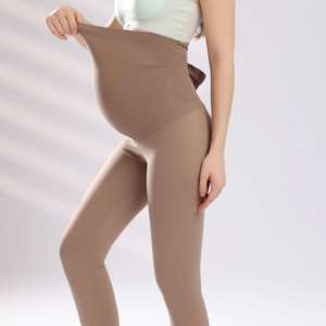 Vente en gros d'échantillons gratuits <span class=keywords><strong>de</strong></span> pantalons <span class=keywords><strong>de</strong></span> yoga pour femmes avec soutien du <span class=keywords><strong>ventre</strong></span> pleine longueur leggings longs <span class=keywords><strong>de</strong></span> maternité légers à élasticité suffisante - Product Image 4