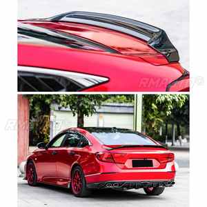 Alerón de maletero y adhesivo de techo para Honda Accord 2018-2020 10.ª generación, sedán de 4 puertas, accesorios de modificación de alerón trasero. - Product Image 5