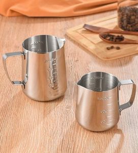 Pichet à lait en acier inoxydable épaissi pour barista, idéal pour le café et le thé, parfait pour la préparation de lattes art - Product Image 1