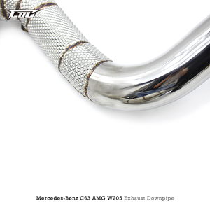 Downpipe OEM SUS304 con Catalizador para Mercedes-Benz C63/C63S AMG W205 4.0T, Sistema de Escape Boska para Auto de Carreras con Catalizador - Product Image 5
