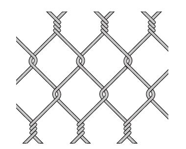 Sustainable Pvc Coated Chain Link Fence Easily Assembled