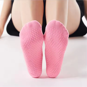 New Design Cheap Wholesale Yoga <b>Socks</b> for Women Non-slip Grips High Quality - Product Image 5