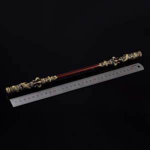 Venta al por mayor: Novedad en stock - Varita mágica de aleación metálica chapada en oro de Black Myth Wukong, <span class=keywords><strong>disfraz</strong></span> de Hip Hop de Sun Wukong, regalo. - Product Image 6