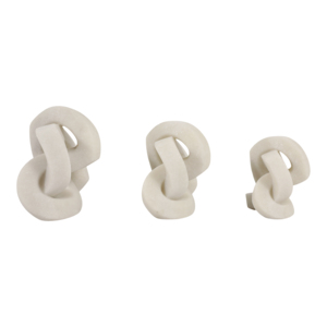 Scultura decorativa moderna a forma di nodo, ornamenti eleganti per bagno, ufficio, scrivania, soggiorno, decorazioni eleganti - Product Image 1