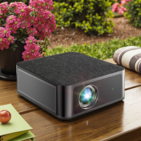 Projecteur de films 3D Y3pro WiFi 6 Android 9 pour extérieur et cinéma maison, 1000 lumens, résolution native 1080P 4K, haut-parleur intégré, prise US