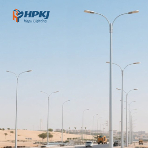 Hot Sale 6-22M Steel Street <b>Light</b> Single Arm Double for Road Lighting Lamp <b>Pole</b> for Urban Areas - Product Image 2