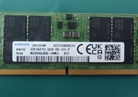 DDR5 SO-DIMM Used Laptop RAM 32GB 2Rx8 5600MHz PC5-5600B Serial Number M425R4GA3BB0-CWM