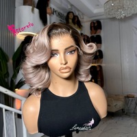 Cabello Humano Real, Cabello Vietnamita con 250% de Densidad, Tejido a Mano, Puede Permanecer y Teñirse, para Pelucas