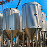 Cuve de Fermentation Sanitaire en Acier Inoxydable 5BBL 10BBL 20BBL pour Brasserie Artisanale et Pub