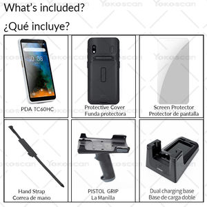 Équipement hospitalier spécifique PDA <span class=keywords><strong>Google</strong></span> 8 cœurs 6,0 pouces Android 14 Lecteur de codes-barres 1D/2D Collecteur de données avec WIFI 4G NFC TC60HC - Product Image 6