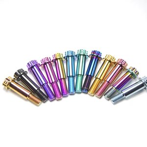 Vis <span class=keywords><strong>en</strong></span> alliage de titane Tmj n ° 9 E125/E200P vis à pas d'amortisseur arrière M8X40/45Tc4 - Product Image 2