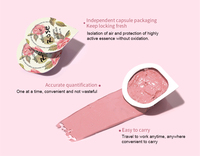 Private Label Diepe Reiniging Rustgevende Capsule Pack Mini Reis Maat Klei Masker Huidverzorging Cadeau Set Oem Modder Masker Voor Gezicht