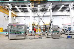 Shampoo detergente per lavaggio del corpo completamente automatico linea di riempimento lineare del pistone - Product Image 5