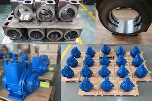 油罐车用带联轴器的YB-50/65/80旋转滑片燃油输送泵套件 - Product Image 3