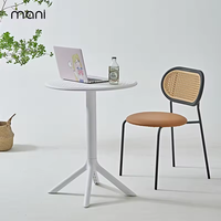 Mesa de Plástico Moderna de Polipropileno para Restaurante o Cafetería en Venta