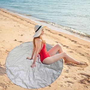Beach <b>Changing</b> Mat Round Quick-Dry Waterproof Travel Sandproof Outdoor Use - Product Image 1