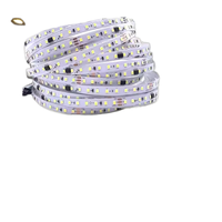 Bande lumineuse LED COB unique programmable 24V 420LED/M RGBIC effet d'eau courante blanc pur pour la maison cuivre IP20 Min. Order 5M