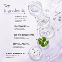 OEM ODM Ampolla de Suero Facial Volufiline de 10 ml, Niacinamida, Ácido Hialurónico, Péptidos, Hidratante, Antienvejecimiento, Venta al por Mayor, Etiqueta Privada