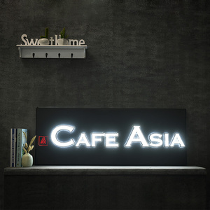 Tường LED kênh chữ dẫn chiếu sáng Neon dấu hiệu LED quảng cáo ngoài trời 3D Thư ký Board tiếp nhận thư ký - Product Image 2