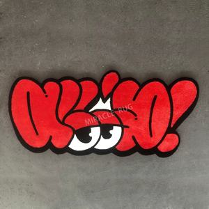 Alfombra creativa Rosa personalizada, alfombra antideslizante para entrada de oficina, alfombra decorativa para Hotel, cafetería, tienda, restaurante, alfombrilla para <span class=keywords><strong>el</strong></span> suelo - Product Image 1