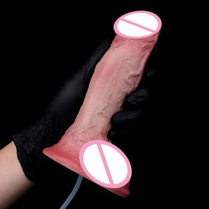 Godes éjaculants en mouvement à peau OS-ADLZS5055 avec ventouse Jouets sexuels éjaculants en silicone pour couple lesbien <span class=keywords><strong>Massage</strong></span> <span class=keywords><strong>anal</strong></span> du point G - Product Image 5