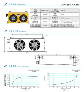 CNC Werkzeug maschinen Industrie Luft Wärme tauscher Preis Aluminium Hydrauliköl kühler Kühler