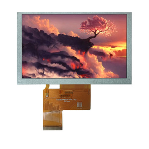 Écran LCD IPS TFT LCD <span class=keywords><strong>5</strong></span> pouces 800*480 points tactile capacitif RGB 24bit Interface rétroéclairage LED blanc - Product Image 1