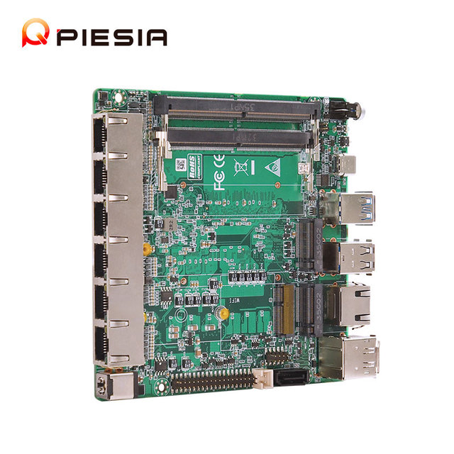 Industrial Motherboard 120x120mm Onboard Core 12/13th Gen 6 LAN Dual DDR4/5 M.2 2280 PCIe 4.0 DC 12-19V