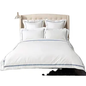 热卖家居/酒店使用便宜的床单套装床上用品套装