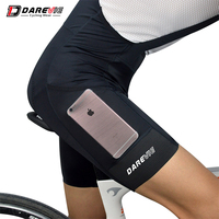 Darevie Sportswear - Cuissard de cyclisme unisexe avec poche