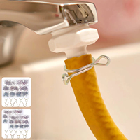 660 pièces 5mm-14mm collier de serrage galvanisé couleur pinces à ressort tuyau d'engrenage pince de ligne de carburant pour bateaux motos