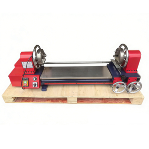 Torno de banco de precisión de velocidad variable para soplado de vidrio, mesa de metalurgia de grado industrial, torno de vidrio para máquina de soplado de vidrio - Product Image 3