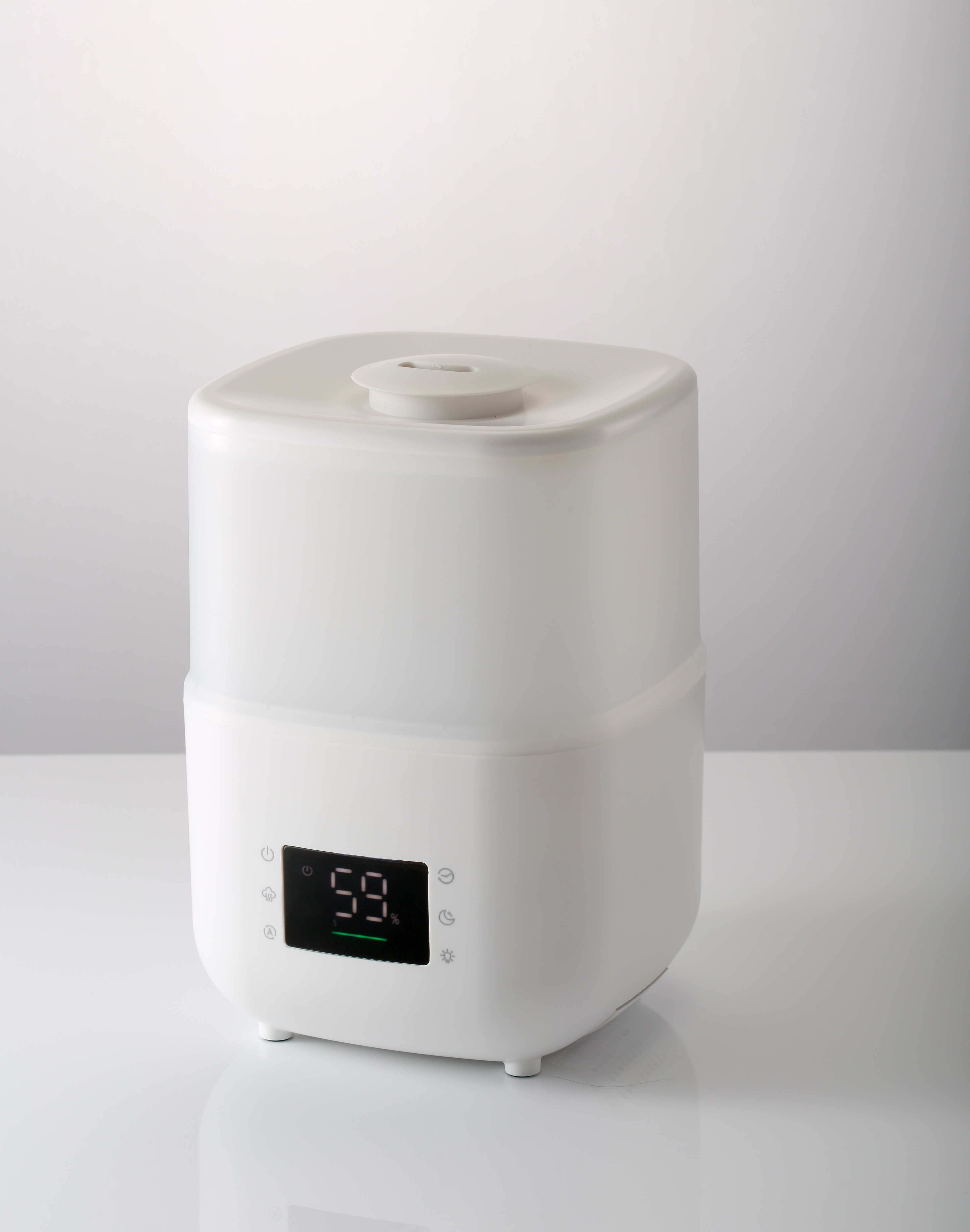 4L Smart Home Hotel Cool Mist Humidifier LED Lighting Electric Aromatherapy 1-Year Warranty Easy Plastic for Home Office