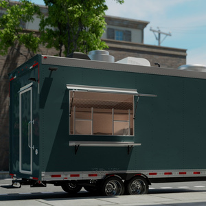 DOT Certified Square Popcorn With Complete Snack Setup For Kettle Machine Hot Dog Commercial Street <b>Concession</b> <b>Trailer</b> - Product Image 4