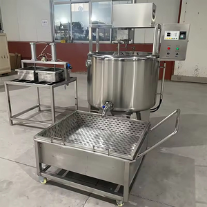 Línea de Producción de Queso Cheddar y Mozzarella Industrial Personalizada, Máquina Automática para Hacer Queso, Línea de Procesamiento de 2000L - Product Image 4