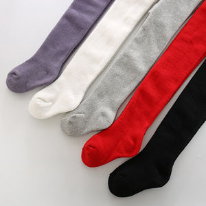 Collants d'hiver chauds en tissu éponge épais pour bébés, bébés et tout-petits, garçons et filles, grands leggings en PP, collants de couleur unie pour enfants - Product Image 4