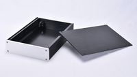 BRZHIFI JC2206 professionnel usine anodisation boîtier en aluminium amplificateur de puissance châssis bricolage Hifi ampli boîtier récepteur amplificateurs
