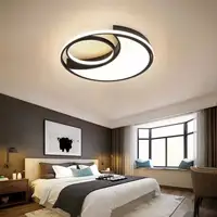 İskandinav yuvarlak basit tarzı led kolye ışıkları modern yatak odası demir avizeler koridor koridor ışıkları tavan lambası oturma odası için