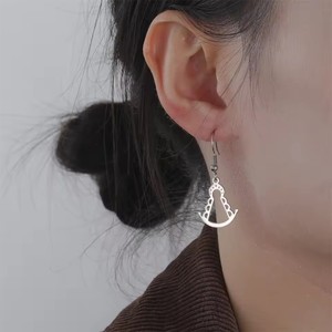 Pendientes de Moda de Acero Inoxidable de Nuestra Señora de El Rocío para Mujer, Venta al por Mayor - Product Image 4